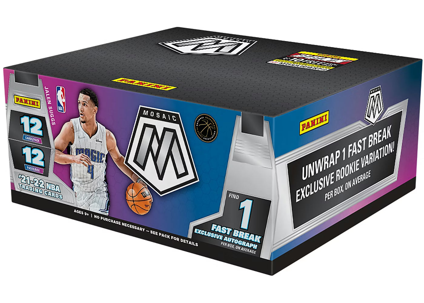 2021/22 Panini Mosaic Fast Break Basketball