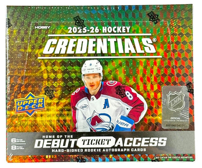 2025-26 Credentials Hockey Hobby Box