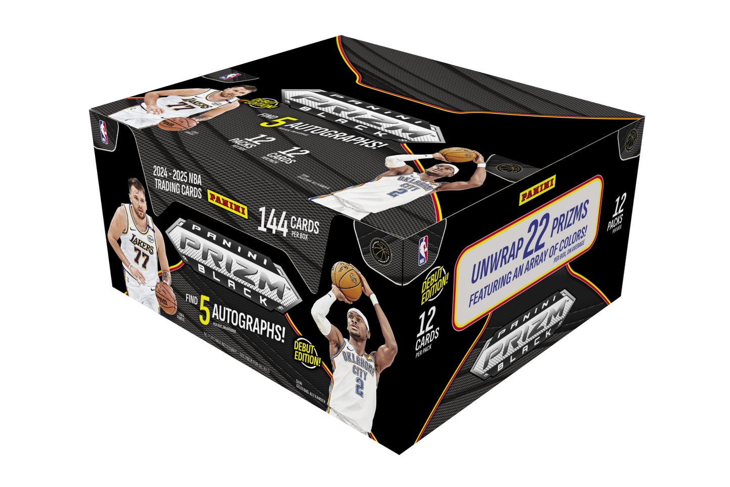 2024-25 Prizm Black Basketball (5 Autos!)