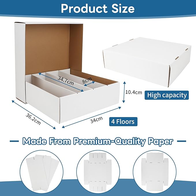 3120 Count Collector Card Sorting Box