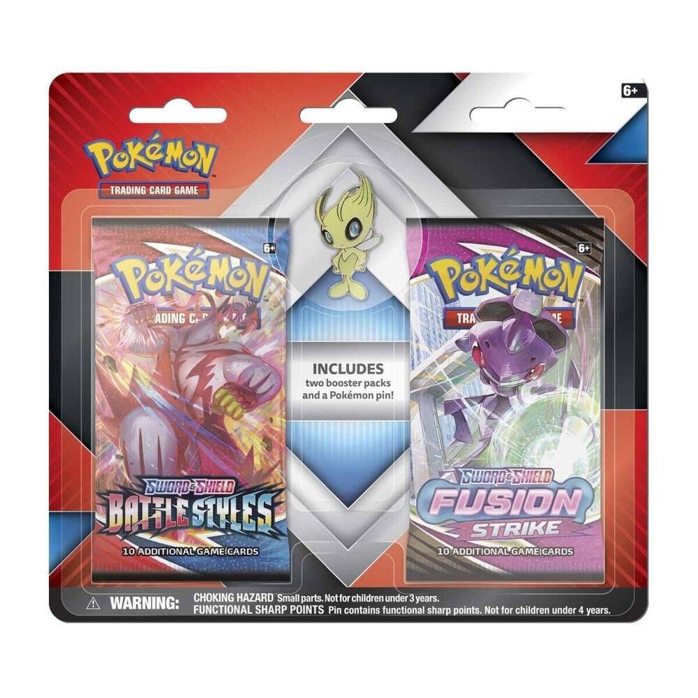 Celebi Pin Collection (Rebel Clash & Fusion Strike)