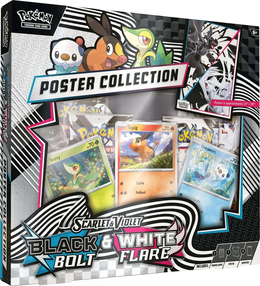 Scarlet & Violet Black Bolt & White Flare Poster Collection