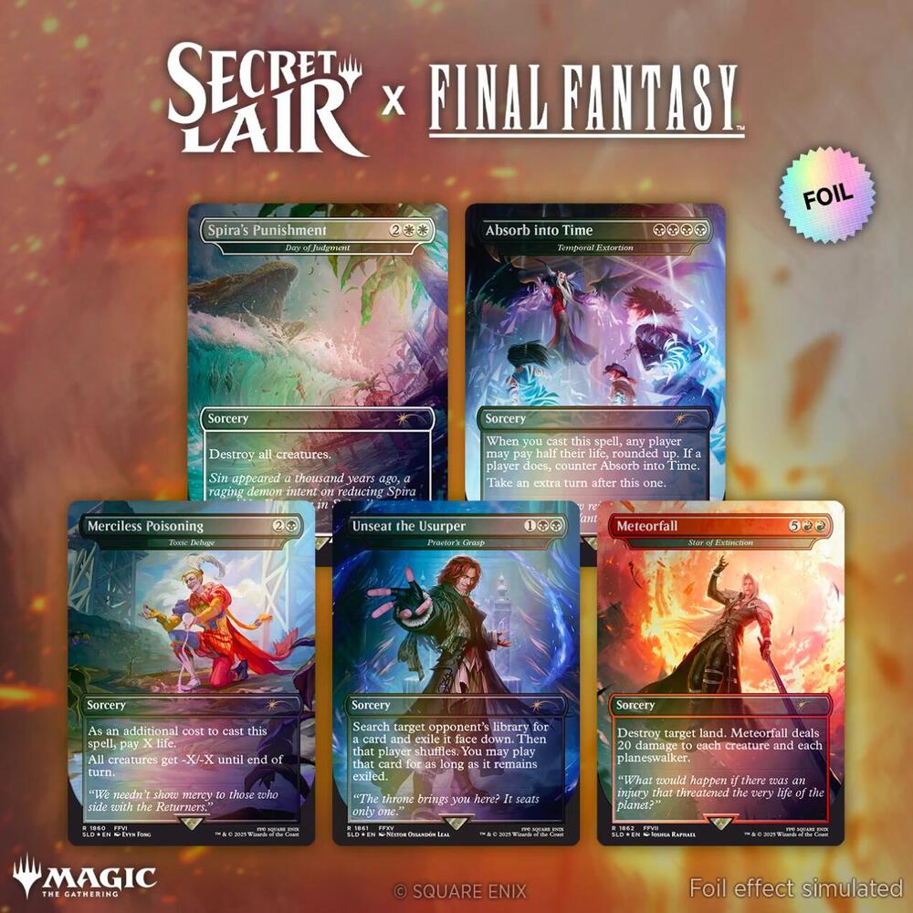 Secret Lair x Final Fantasy: Game Over