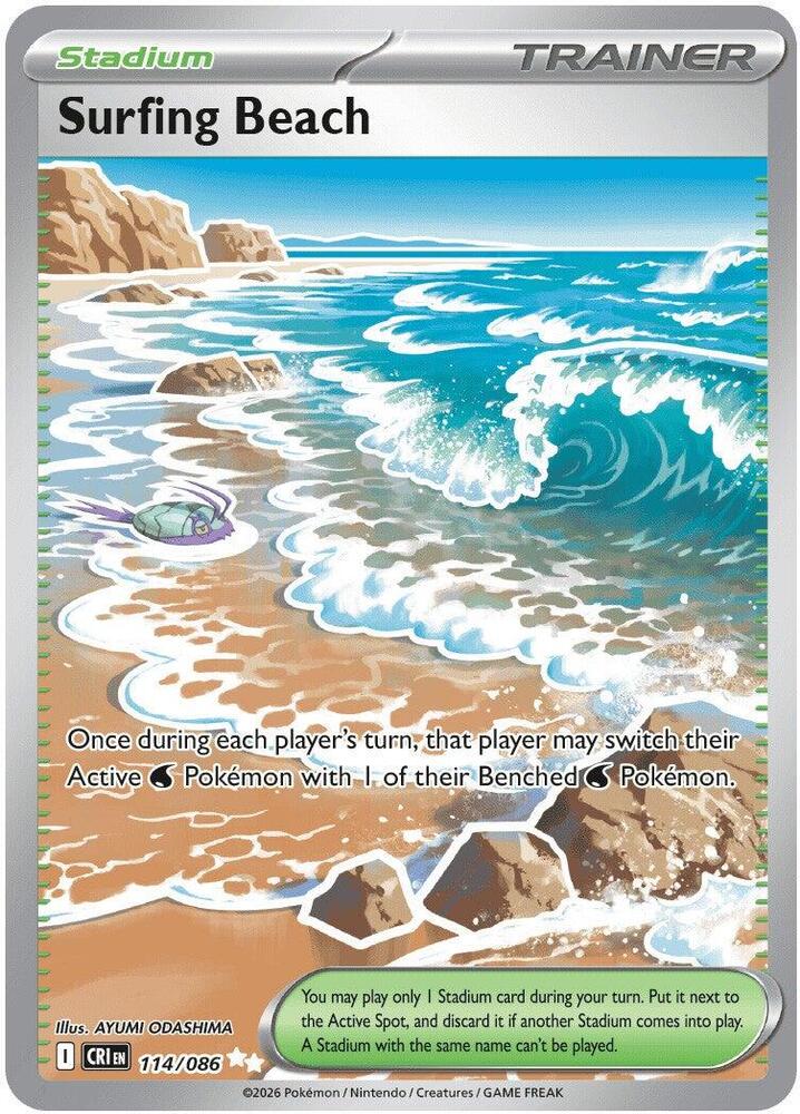 Surfing Beach 114/ - Chaos Rising NM