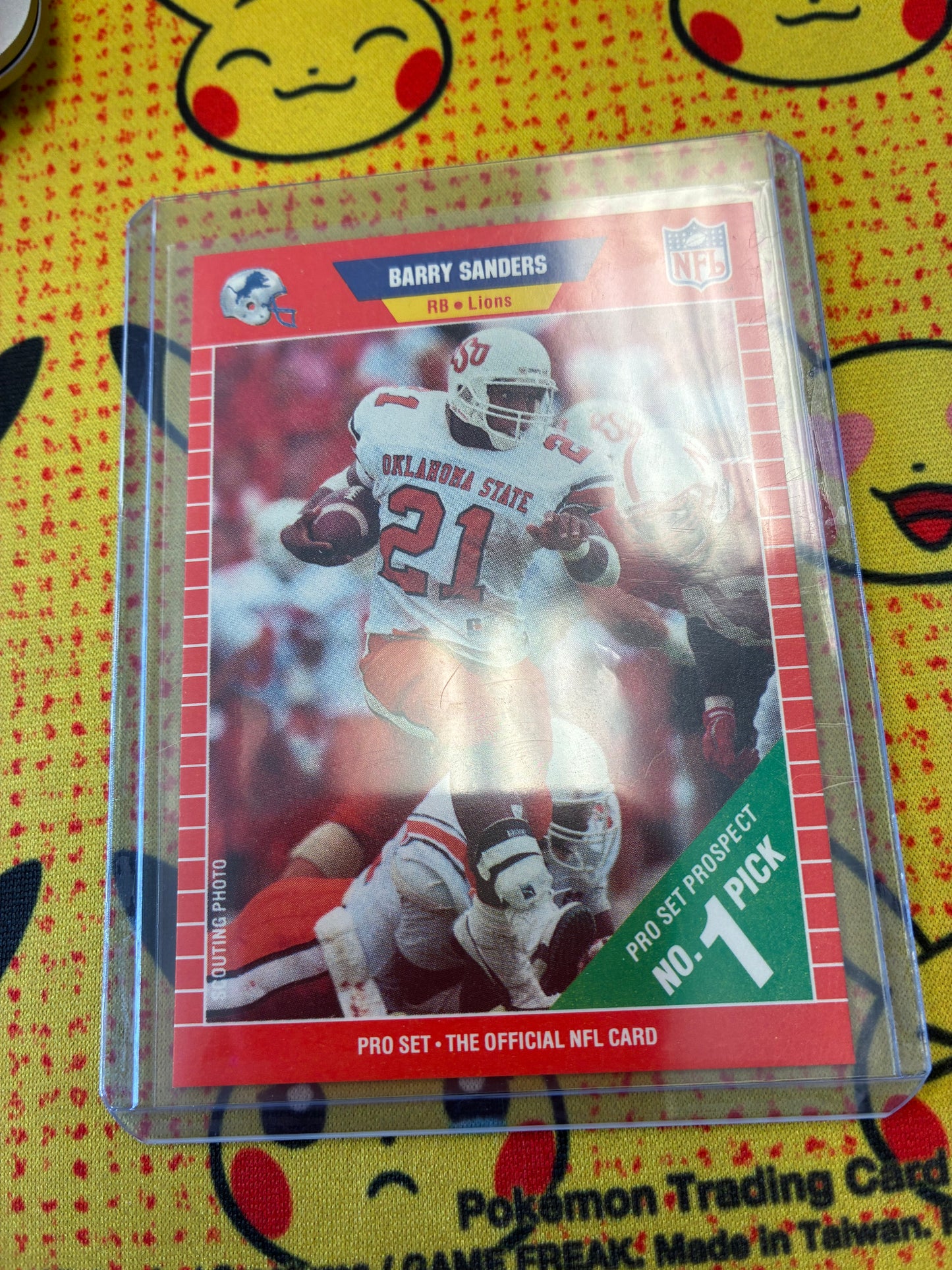 Barry Sanders #494 - 1989 Pro Set Football NM