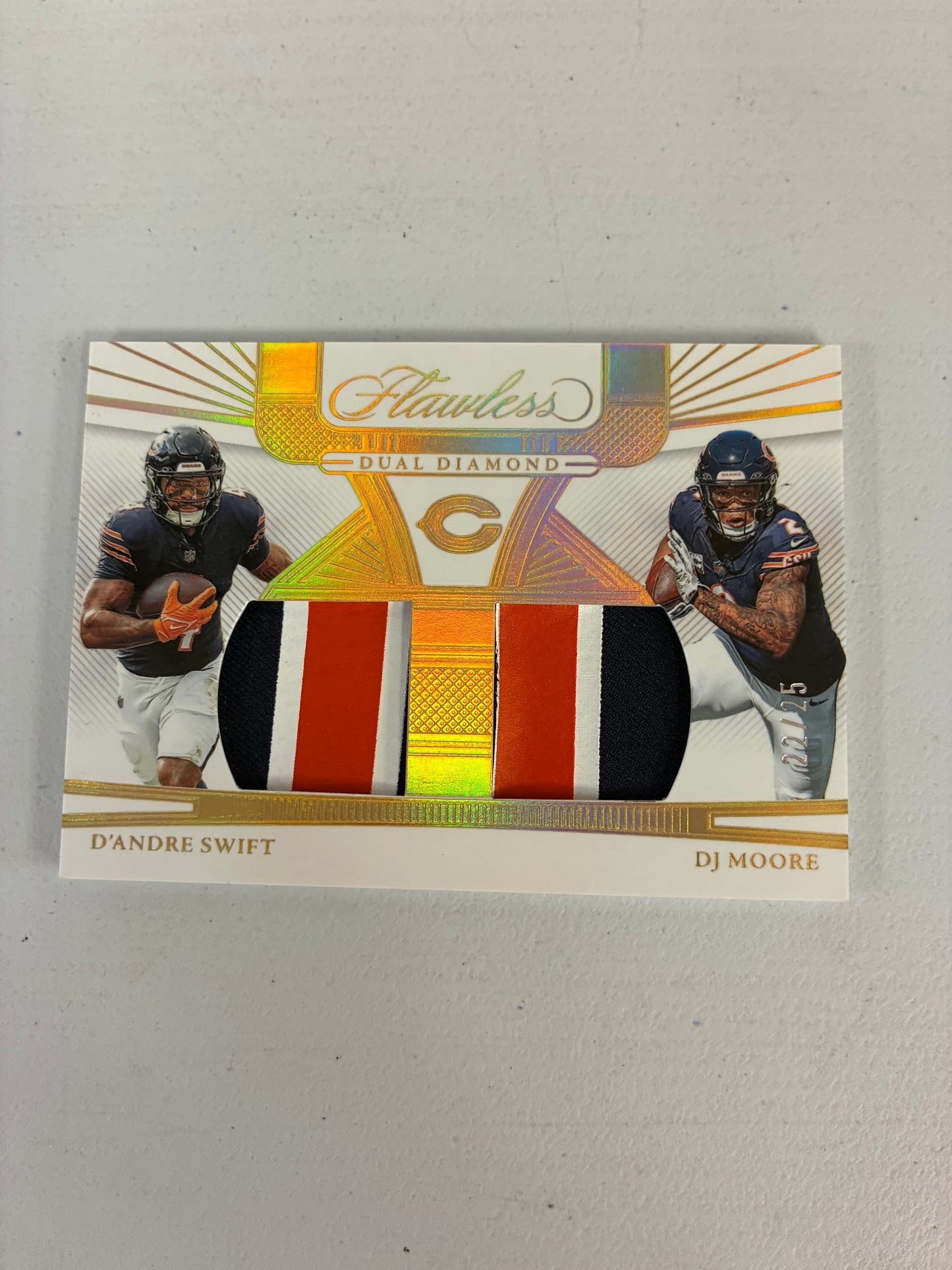 D'Andre Swift / DJ Moore Dual Diamond /25 2024 Flawless NM