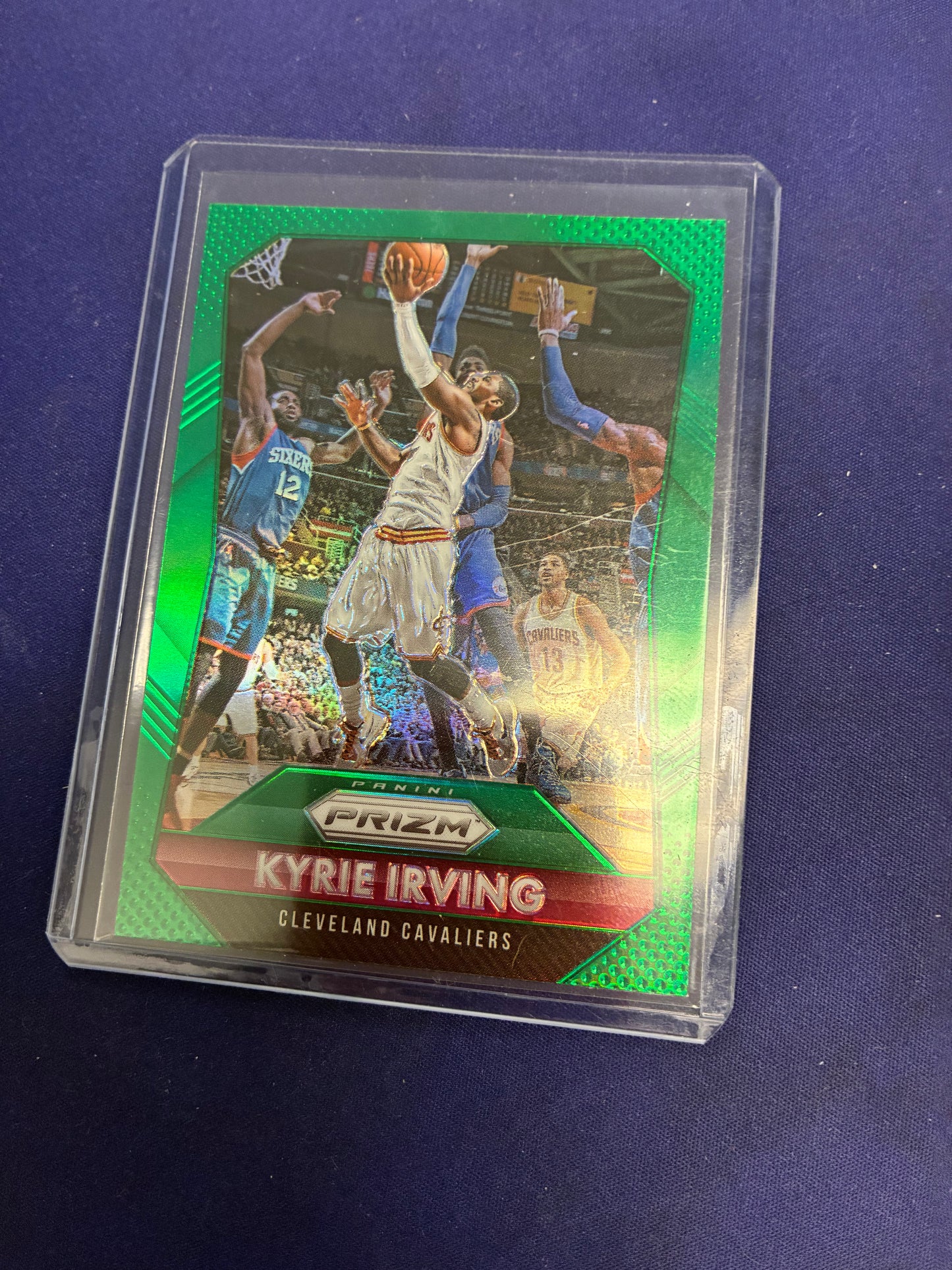 Kyrie Irving Green Prizm 2015-16 Prizm NM