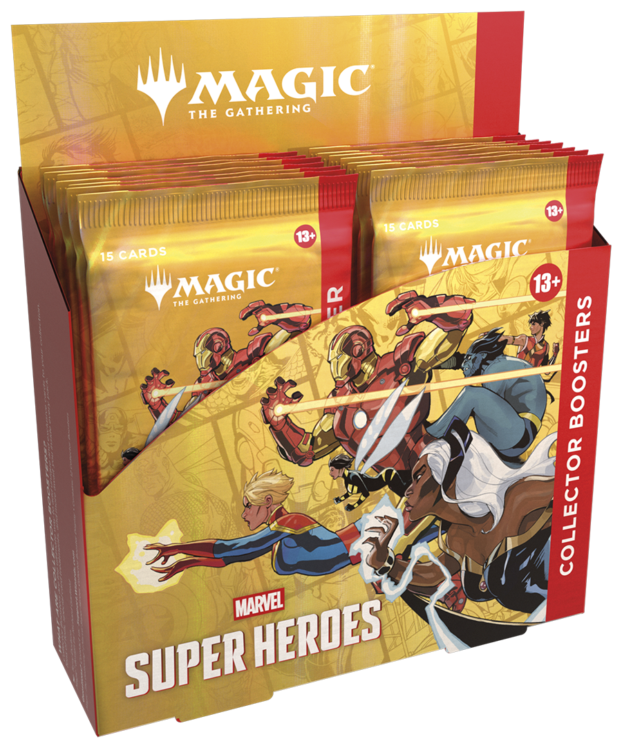 Marvel Super Heroes Collector's Booster Display