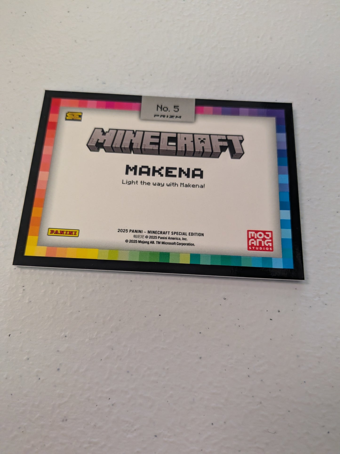 Makena Black Color Blast SSP 2025 Minecraft