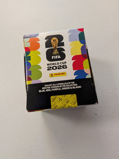 2026 World Cup Panini Sticker Pack Box (50 packs)
