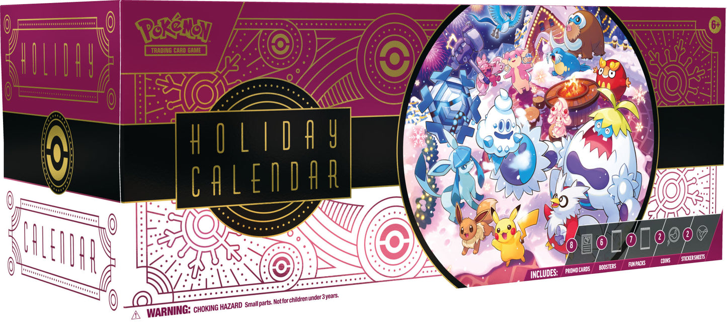 Pokemon 2025 Holiday Calendar *LIMIT 1 PP*