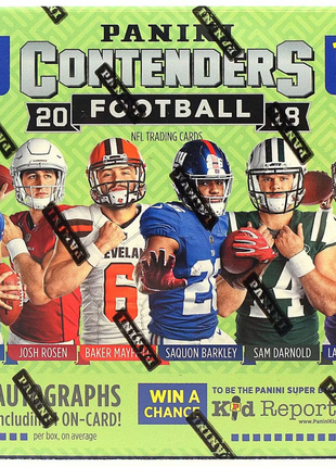 2018 Contenders Football Hobby Box (Lamar?)