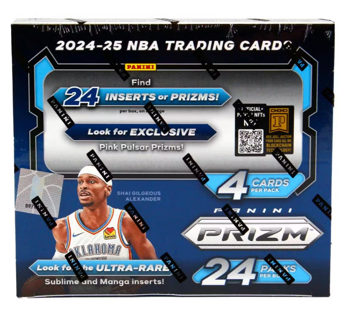 2024-25 Prizm Basketball Retail Box (Pink Pulsar!)