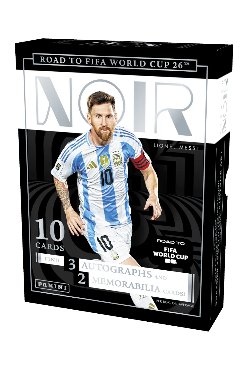 2025/26 Panini Noir Road to FIFA World Cup Soccer Hobby Box