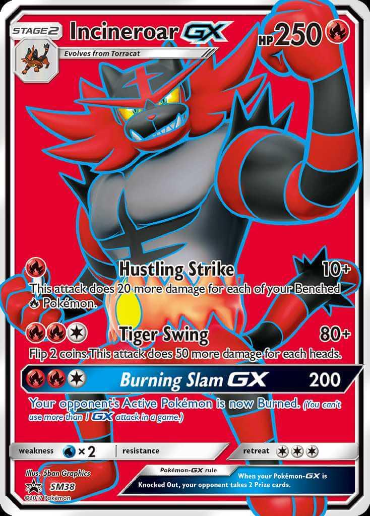 Incineroar GX sm38/ - Promo NM