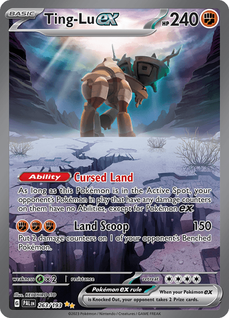 Ting-Lu ex 263/193 - Paldea Evolved (PAL) NM