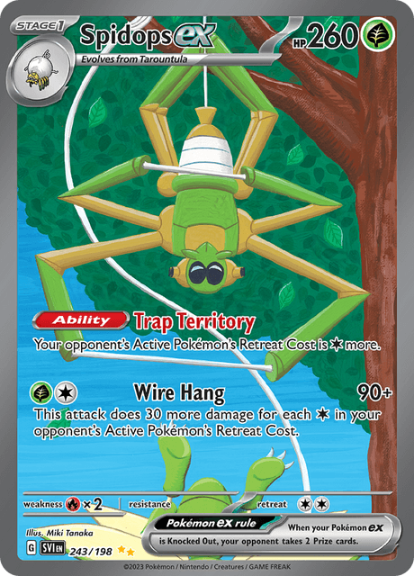 Spidops ex 243/198 - Scarlet & Violet (SVI) NM