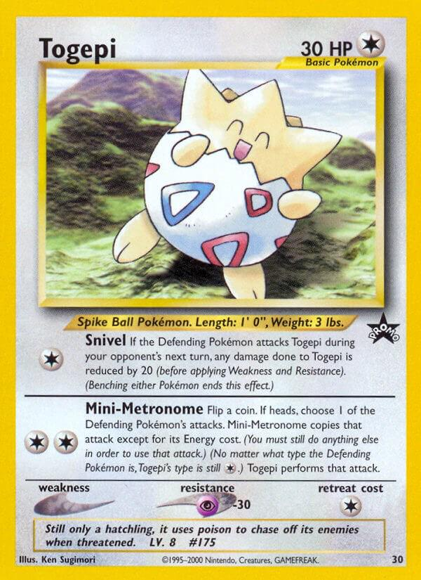 Togepi 30/ - Promo NM