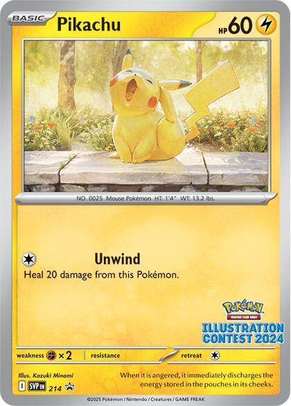 Pikachu 214/ - Promo NM