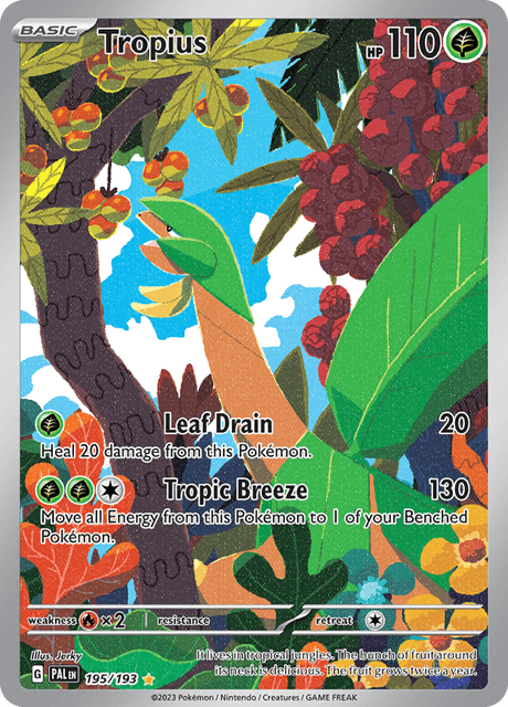 Tropius 195/193 - Paldea Evolved (PAL) NM