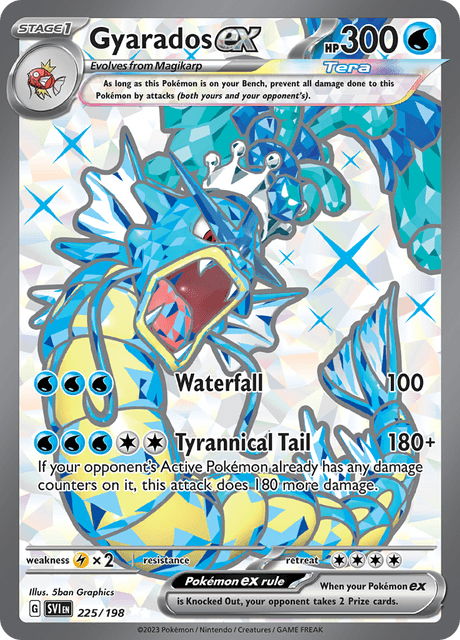Gyarados ex 225/198 - Scarlet & Violet (SVI) NM