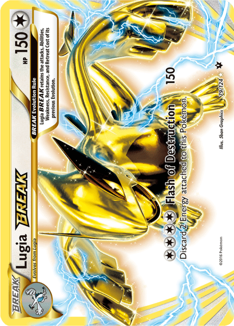 Lugia BREAK 79/124 - Fates Collide (FCO) MP