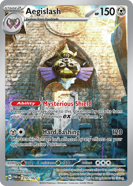 Aegislash 210/182 - Paradox Rift (PAR) NM