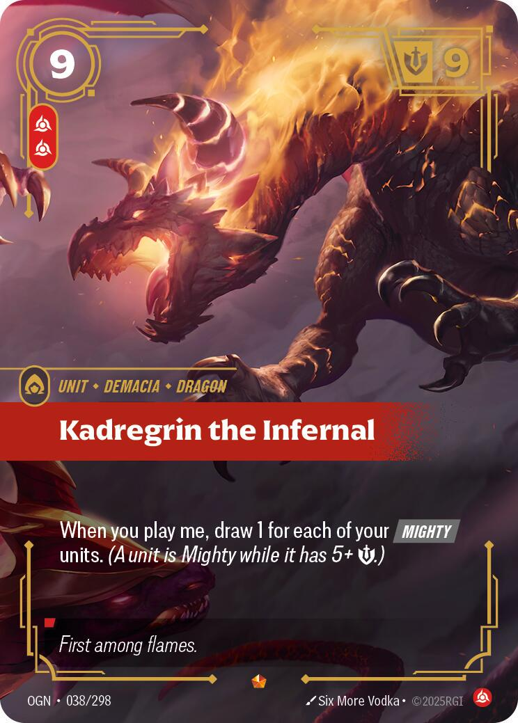Kadregrin the Infernal #38/298 - Origins NM