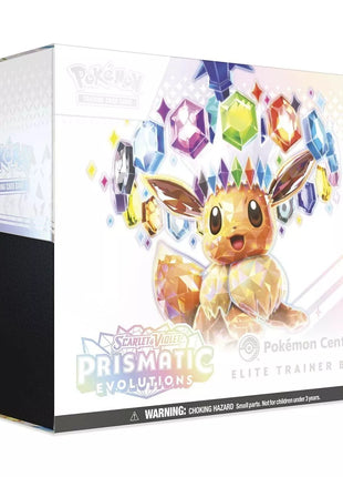 Prismatic Evolutions POKEMON CENTER Elite Trainer Box