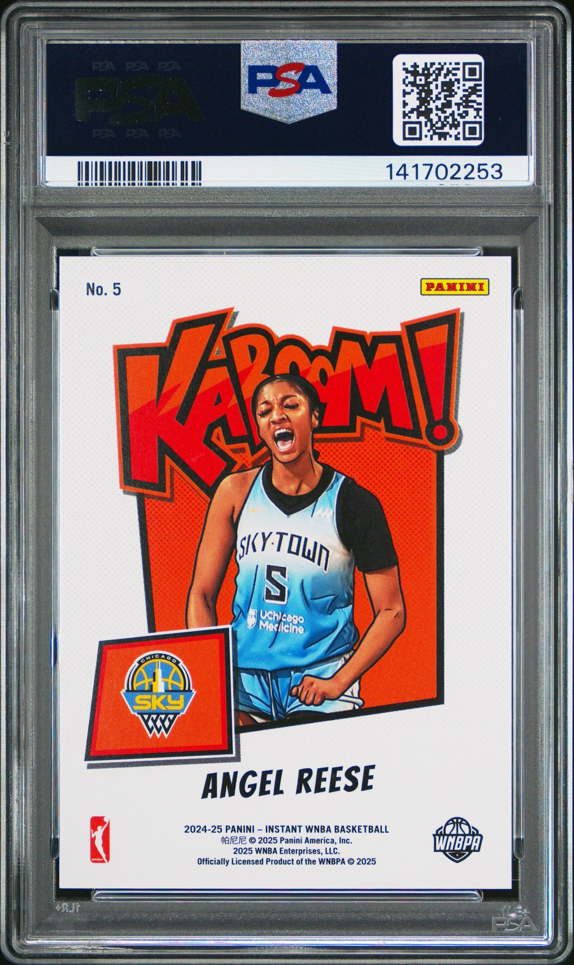 Angel Reese PSA 9 RC Kaboom 2024 Rookie Royalty WNBA #5