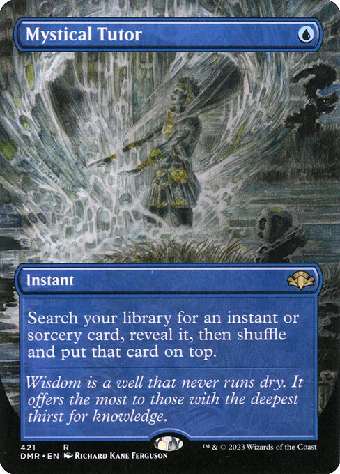 Mystical Tutor 421 Dominaria Remastered (DMR) [Foil] NM