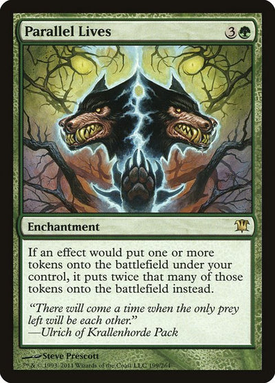 Parallel Lives 199 Innistrad (ISD) [Nonfoil] MP