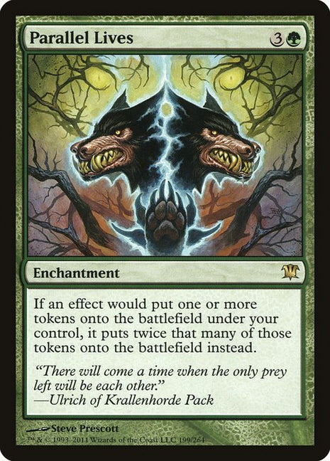 Parallel Lives 199 Innistrad (ISD) [Nonfoil] MP