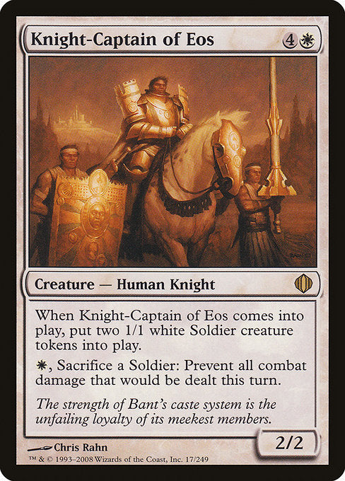 Knight-Captain of Eos 17 Shards Of Alara (ALA) [Foil] LP