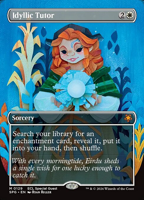 Idyllic Tutor 129 Special Guests (SPG) [Foil] NM