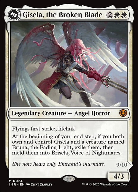 Gisela, the Broken Blade 24 Innistrad Remastered (INR) [Nonfoil] NM