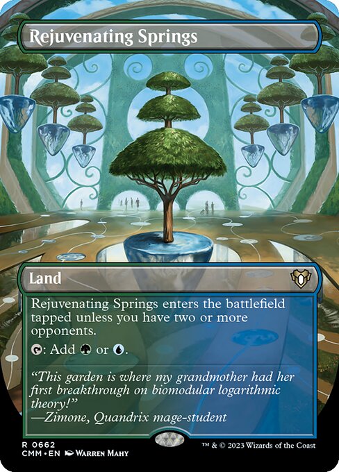 Rejuvenating Springs 662 Commander Masters (CMM) [Nonfoil] NM