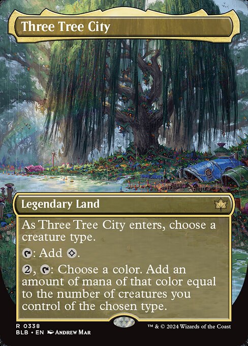 Three Tree City 338 Bloomburrow (BLB) [Nonfoil] NM