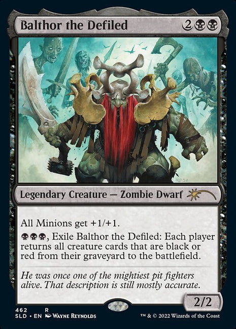 Balthor the Defiled 462 Secret Lair Drop (SLD) [Foil] NM