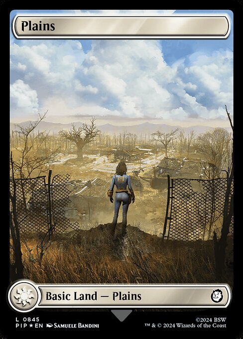 Plains 845 Fallout (PIP) [Surge Foil] NM