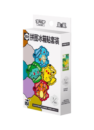 Pokémon TCG: Collect 151 Puzzle Refrigerator Magnet Set (S-Chinese)