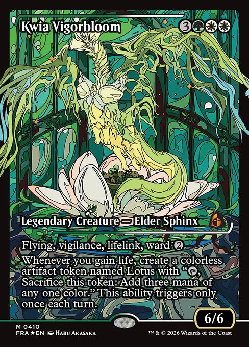 Kwia Vigorbloom 410 Reality Fracture (FRA) [Foil] NM