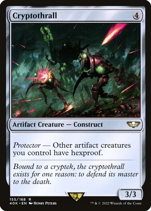 Cryptothrall 155 Warhammer 40,000 Commander (40K) [Nonfoil] NM