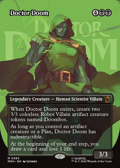 Doctor Doom 365 Marvel Super Heroes (MSH) [Foil] NM