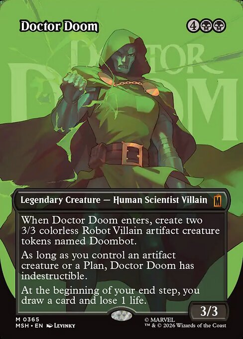 Doctor Doom 365 Marvel Super Heroes (MSH) [Foil] NM