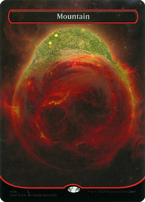 Mountain 494 Unfinity (UNF) [Galaxy Foil] NM