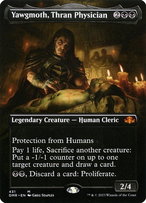 Yawgmoth, Thran Physician 431 Dominaria Remastered (DMR) [Nonfoil] NM