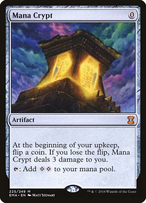 Mana Crypt 225 Eternal Masters (EMA) [Nonfoil] NM
