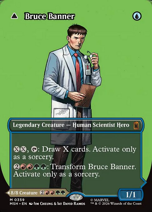Bruce Banner // The Incredible Hulk 359 Marvel Super Heroes (MSH) [Nonfoil] NM