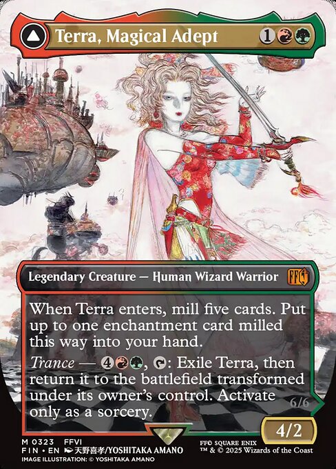 Terra, Magical Adept // Esper Terra 323 Final Fantasy (FIN) [Nonfoil] NM